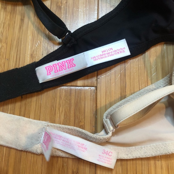 Victoria’s Secret pink 34c push up bundle - Picture 4 of 4